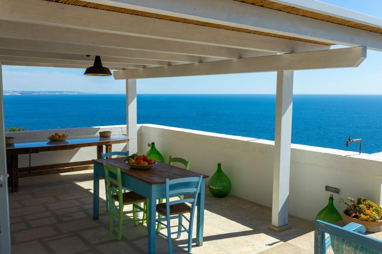 Casa Vacanze De Vita - Amazing View On The Coast Marina Serra Exteriör bild
