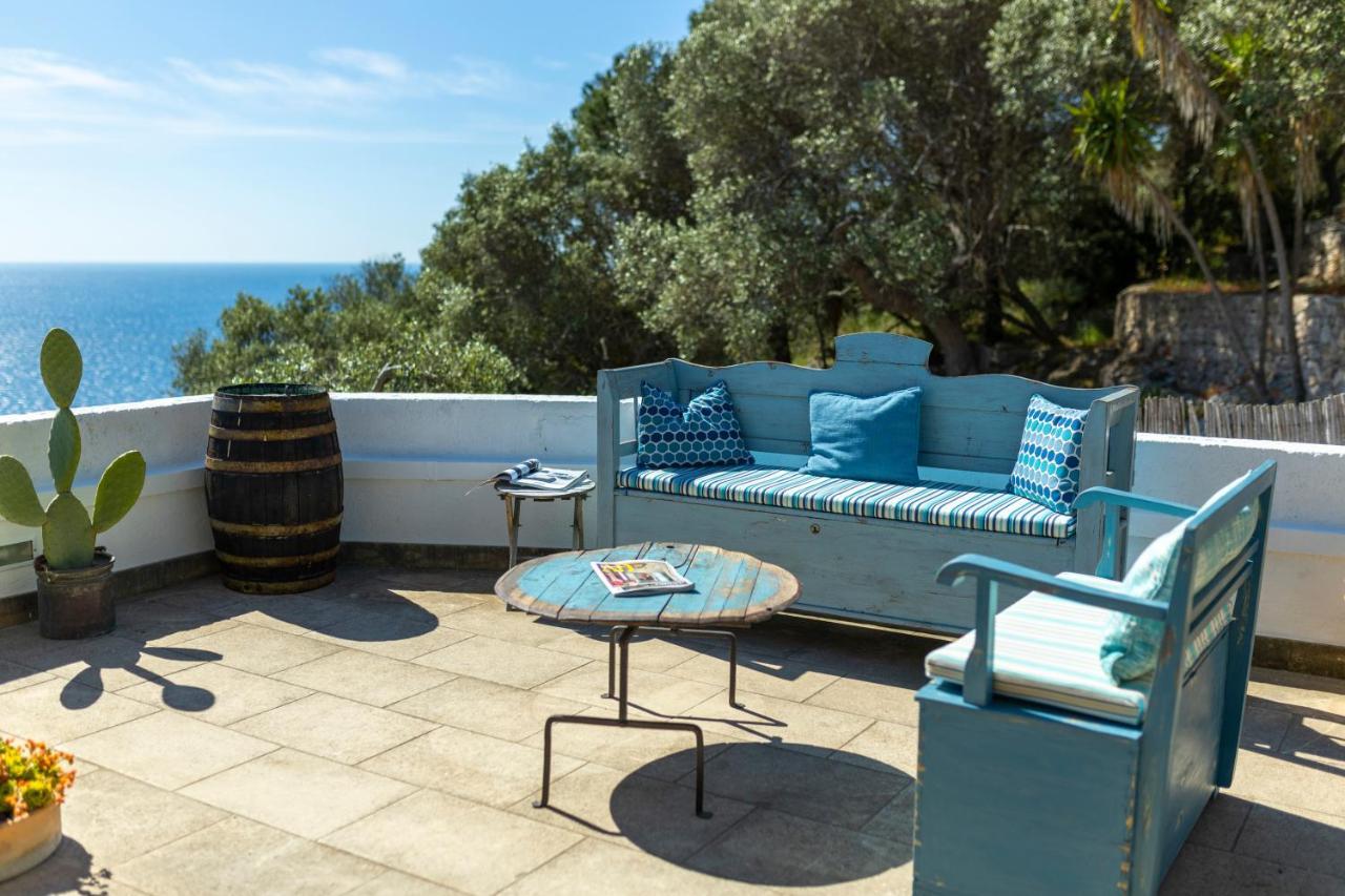 Casa Vacanze De Vita - Amazing View On The Coast Marina Serra Exteriör bild