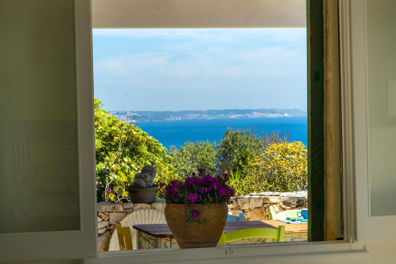 Casa Vacanze De Vita - Amazing View On The Coast Marina Serra Exteriör bild